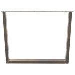 vidaXL Picioare de masă în formă de V, 2 buc., oțel natural, 100 x (72-73,3) cm vidaXL Picioare de masă în formă de V, 2 buc., oțel natural, 100 x (72-73,3) cm