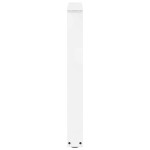 vidaXL Picioare de masă în formă de V, 3 buc., alb, 70x (72-73,3) cm, oțel vidaXL Picioare de masă în formă de V, 3 buc., alb, 70x (72-73,3) cm, oțel