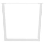 vidaXL Picioare de masă în formă de V, 3 buc., alb, 80x(72-73,3) cm, oțel vidaXL Picioare de masă în formă de V, 3 buc., alb, 80x(72-73,3) cm, oțel