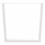 vidaXL Picioare de masă în formă de V, 3 buc., alb, 90 x (72-73,3) cm, oțel vidaXL Picioare de masă în formă de V, 3 buc., alb, 90 x (72-73,3) cm, oțel