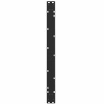 vidaXL Picioare de masă în formă de V, 3 buc., negru, 100 x (72-73,3) cm, oțel