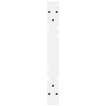 vidaXL Picioare pentru măsuță de cafea, 2 buc., alb, 60x(30-31,3) cm, oțel