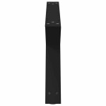 vidaXL Picioare pentru măsuță de cafea, 2 buc., negru, 70x(30-31,3) cm, oțel vidaXL Picioare pentru măsuță de cafea, 2 buc., negru, 70x(30-31,3) cm, oțel