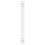 vidaXL Picioare pentru măsuță de cafea, 2 buc., alb, 70x(30-31,3) cm, oțel
