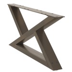 vidaXL Picioare pentru măsuță de cafea, 2 buc., oțel natural, 70x(30-31,3) cm vidaXL Picioare pentru măsuță de cafea, 2 buc., oțel natural, 70x(30-31,3) cm