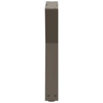vidaXL Picioare pentru măsuță de cafea, 2 buc., oțel natural, 38x(42-43,3) cm vidaXL Picioare pentru măsuță de cafea, 2 buc., oțel natural, 38x(42-43,3) cm