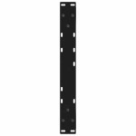 vidaXL Picioare pentru măsuță de cafea, 2 buc., negru, 60 x (42-43,3) cm, oțel vidaXL Picioare pentru măsuță de cafea, 2 buc., negru, 60 x (42-43,3) cm, oțel