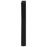 vidaXL Picioare masă de sufragerie, 2 buc., negru, 80x(72-73,3) cm, oțel