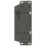 vidaXL Picioare pentru măsuță de cafea în formă de U, 2 buc., antracit, 30x(30-31) cm, oțel