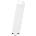 vidaXL Picioare pentru măsuță de cafea în formă de U, 2 buc., alb, 40x(30-31) cm, oțel