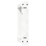 vidaXL Picioare pentru măsuță de cafea în formă de U, 2 buc., alb, 40x(30-31) cm, oțel
