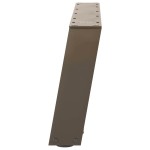 vidaXL Picioare pentru măsuță de cafea în formă de U, 2 buc., oțel natural, 60 x (30-31) cm vidaXL Picioare pentru măsuță de cafea în formă de U, 2 buc., oțel natural, 60 x (30-31) cm