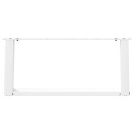 vidaXL Picioare pentru măsuță de cafea în formă de U, 2 buc., alb, 70x(30-31) cm, oțel vidaXL Picioare pentru măsuță de cafea în formă de U, 2 buc., alb, 70x(30-31) cm, oțel