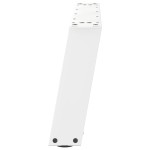vidaXL Picioare pentru măsuță de cafea în formă de U, 2 buc., alb, 70x(30-31) cm, oțel vidaXL Picioare pentru măsuță de cafea în formă de U, 2 buc., alb, 70x(30-31) cm, oțel