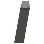 vidaXL Picioare pentru măsuță de cafea în formă de U, 2 buc., antracit, 70x(30-31) cm, oțel vidaXL Picioare pentru măsuță de cafea în formă de U, 2 buc., antracit, 70x(30-31) cm, oțel