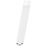 vidaXL Picioare pentru măsuță de cafea în formă de U, 2 buc., alb, 70x(42-43) cm, oțel vidaXL Picioare pentru măsuță de cafea în formă de U, 2 buc., alb, 70x(42-43) cm, oțel