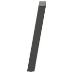 vidaXL Picioare de masă în formă de U, 2 buc., antracit, 60x(72-73) cm, oțel