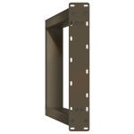 vidaXL Picioare de masă în formă de U, 2 buc., oțel natural, 60 x (72-73) cm