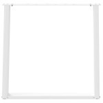 vidaXL Picioare de masă în formă de U, 2 buc., alb, 70x(72-73) cm, oțel vidaXL Picioare de masă în formă de U, 2 buc., alb, 70x(72-73) cm, oțel