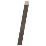 vidaXL Picioare de masă în formă de U, 2 buc., oțel natural, 70x(72-73) cm