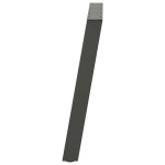 vidaXL Picioare de masă în formă de U, 2 buc., antracit, 80x(72-73) cm, oțel vidaXL Picioare de masă în formă de U, 2 buc., antracit, 80x(72-73) cm, oțel