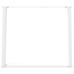 vidaXL Picioare de masă în formă de U, 2 buc., alb, 90x(72-73) cm, oțel vidaXL Picioare de masă în formă de U, 2 buc., alb, 90x(72-73) cm, oțel