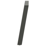 vidaXL Picioare de masă în formă de U, 2 buc., antracit, 90x(72-73) cm, oțel vidaXL Picioare de masă în formă de U, 2 buc., antracit, 90x(72-73) cm, oțel