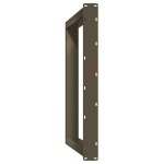 vidaXL Picioare de masă în formă de U, 2 buc., oțel natural, 90x(72-73) cm vidaXL Picioare de masă în formă de U, 2 buc., oțel natural, 90x(72-73) cm