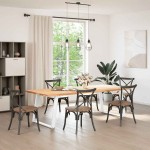 vidaXL Picioare de masă în formă de U, 2 buc., alb, 100 x (72-73) cm, oțel