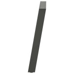 vidaXL Picioare de masă în formă de U, 2 buc., antracit, 100x(72-73) cm, oțel vidaXL Picioare de masă în formă de U, 2 buc., antracit, 100x(72-73) cm, oțel