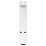 vidaXL Picioare pentru măsuță de cafea în formă de A, 2 buc., alb, 30x(30-31) cm, oțel vidaXL Picioare pentru măsuță de cafea în formă de A, 2 buc., alb, 30x(30-31) cm, oțel