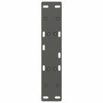 vidaXL Picioare pentru măsuță de cafea în formă de A, 2 buc., antracit, 30x(30-31) cm, oțel