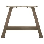 vidaXL Picioare pentru măsuță de cafea în formă de A, 2 buc., 40x(30-31) cm, oțel