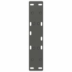 vidaXL Picioare pentru măsuță de cafea în formă de A, 2 buc., antracit, 50x(30-31) cm, oțel
