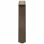 vidaXL Picioare pentru măsuță de cafea în formă de A, 2 buc., 50x(30-31) cm, oțel
