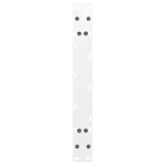 vidaXL Picioare pentru măsuță de cafea în formă de A, 2 buc., alb, 60x(30-31) cm, oțel