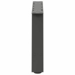 vidaXL Picioare pentru măsuță de cafea în formă de A, 2 buc., antracit, 70x(30-31) cm, oțel