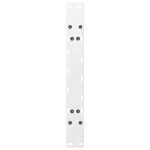 vidaXL Picioare pentru măsuță de cafea în formă de A, 2 buc., alb, 70x(42-43) cm, oțel