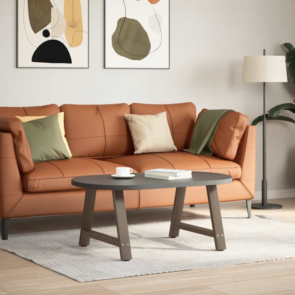 vidaXL Picioare pentru măsuță de cafea în formă de A, 2 buc., 70x(42-43) cm, oțel