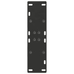 vidaXL Picioare de masă în formă de A, 2 buc., negru, 50x(72-73) cm, oțel