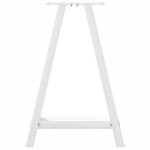 vidaXL Picioare de masă în formă de A, 2 buc., alb, 50x(72-73) cm, oțel vidaXL Picioare de masă în formă de A, 2 buc., alb, 50x(72-73) cm, oțel