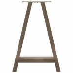 vidaXL Picioare de masă în formă de A, 2 buc., 60x(72-73) cm, oțel vidaXL Picioare de masă în formă de A, 2 buc., 60x(72-73) cm, oțel