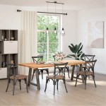 vidaXL Picioare de masă în formă de A, 2 buc., 80x(72-73) cm, oțel vidaXL Picioare de masă în formă de A, 2 buc., 80x(72-73) cm, oțel
