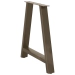 vidaXL Picioare de masă în formă de A, 2 buc., 80x(72-73) cm, oțel vidaXL Picioare de masă în formă de A, 2 buc., 80x(72-73) cm, oțel