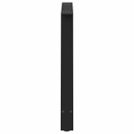 vidaXL Picioare de masă în formă de A, 2 buc., negru, 90x(72-73) cm, oțel