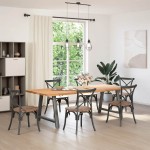 vidaXL Picioare de masă în formă de A, 2 buc., antracit, 100x(72-73) cm, oțel vidaXL Picioare de masă în formă de A, 2 buc., antracit, 100x(72-73) cm, oțel