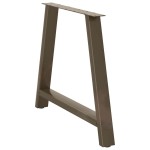 vidaXL Picioare de masă în formă de A, 2 buc., 100x(72-73) cm, oțel vidaXL Picioare de masă în formă de A, 2 buc., 100x(72-73) cm, oțel