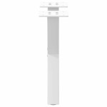vidaXL Picioare pentru măsuță de cafea în formă de X, 2 buc., alb, 37x(30-31) cm, oțel vidaXL Picioare pentru măsuță de cafea în formă de X, 2 buc., alb, 37x(30-31) cm, oțel
