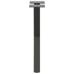 vidaXL Picioare pentru măsuță de cafea în formă de X, 2 buc., antracit, 38x(42-43) cm, oțel vidaXL Picioare pentru măsuță de cafea în formă de X, 2 buc., antracit, 38x(42-43) cm, oțel