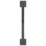 vidaXL Picioare pentru măsuță de cafea în formă de X, 2 buc., antracit, 70x(42-43) cm, oțel vidaXL Picioare pentru măsuță de cafea în formă de X, 2 buc., antracit, 70x(42-43) cm, oțel